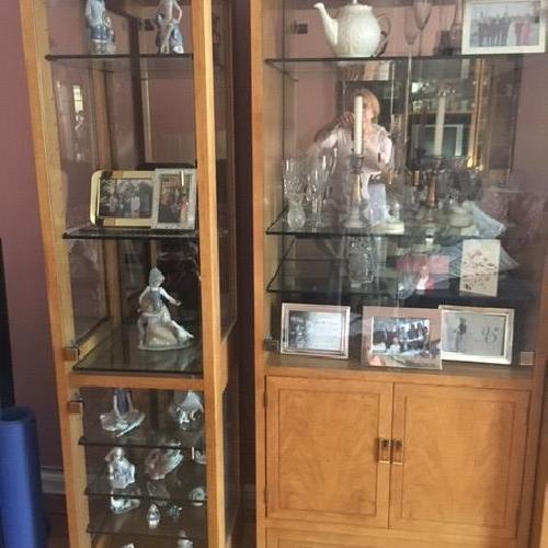 Used Oak Thomasville 3 Piece Wall/Storage Unit for sale on AptDeco
