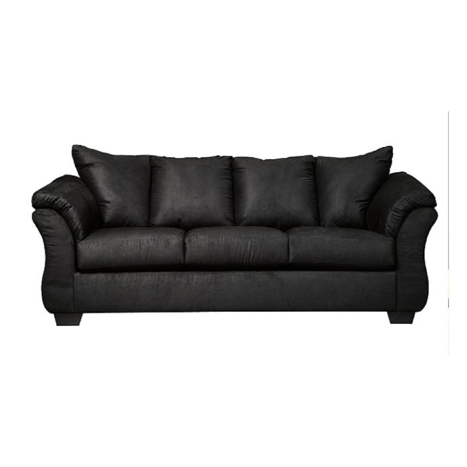 Ashley Black Darcy Sofa - image-0