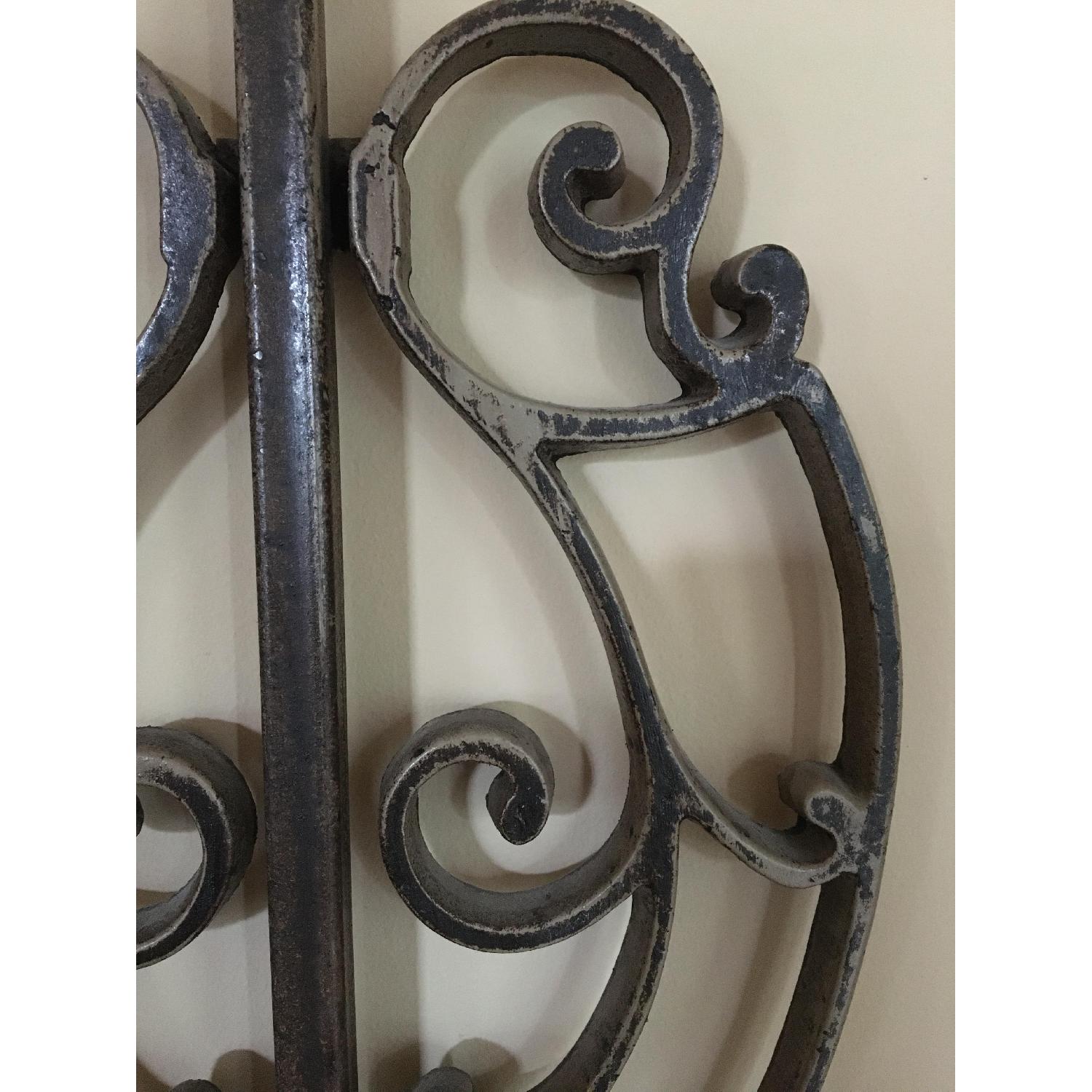 Fleur de Lis Iron Wall Decor - image-3