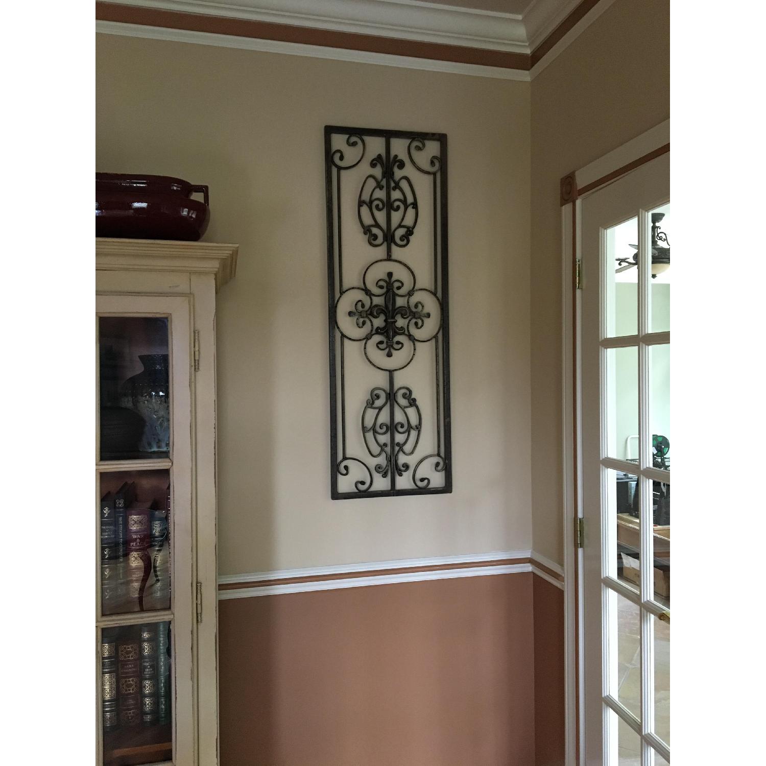 Fleur de Lis Iron Wall Decor - image-5