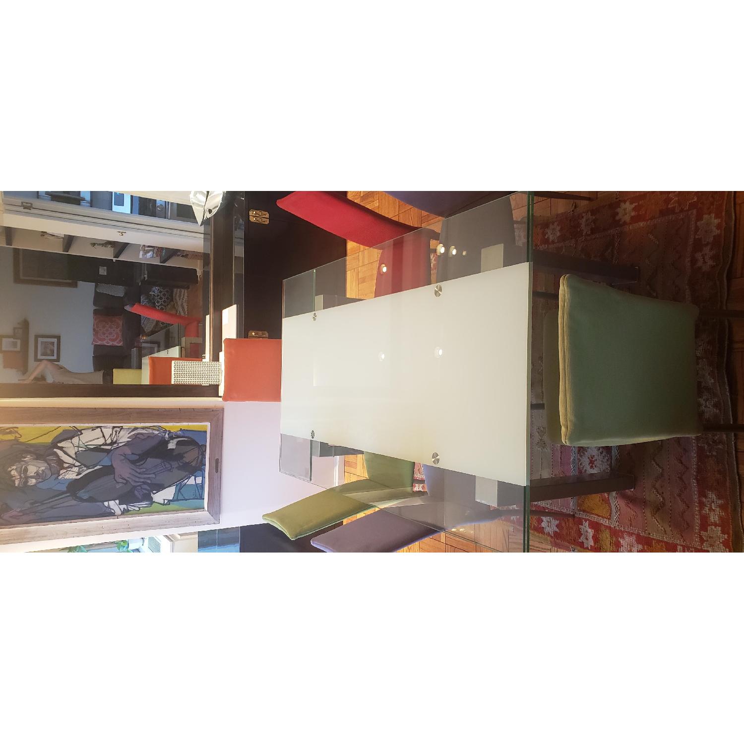 Dining Set - Extendable Table with 6 Chairs - AptDeco