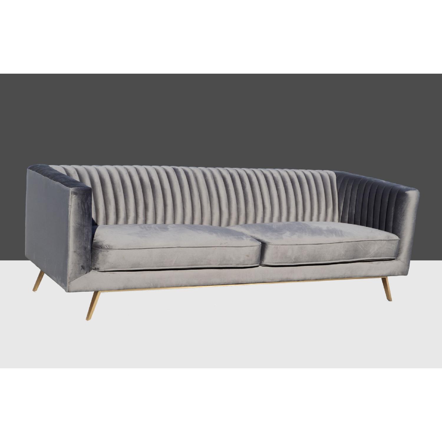 Brooklyn Space Stately Mid-Century Modern Sofa - image-0