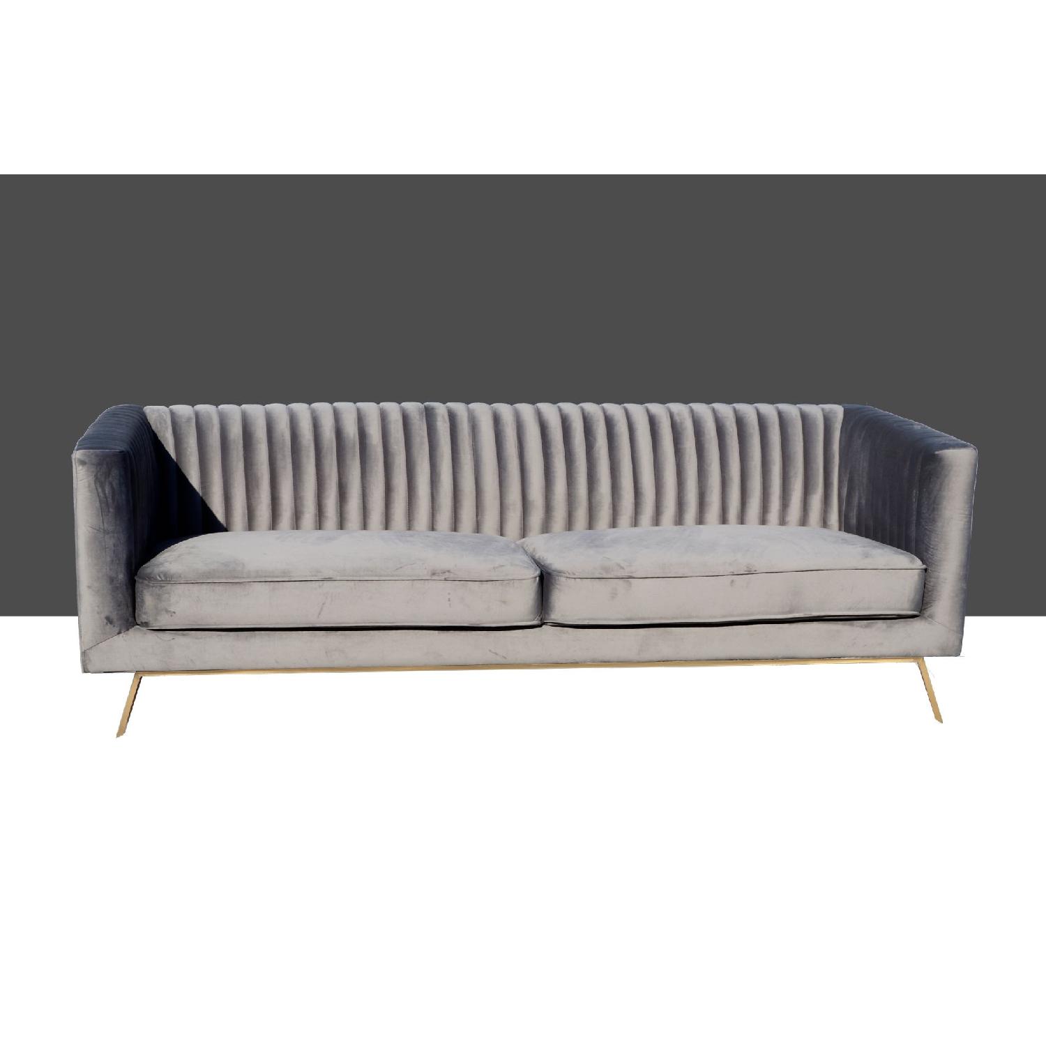 Brooklyn Space Stately Mid-Century Modern Sofa - image-3