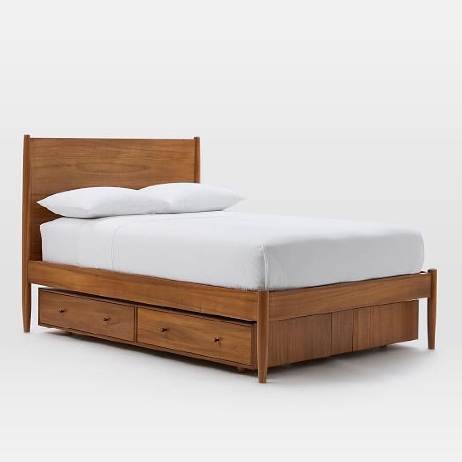Mid Century Storage Bed - image-8