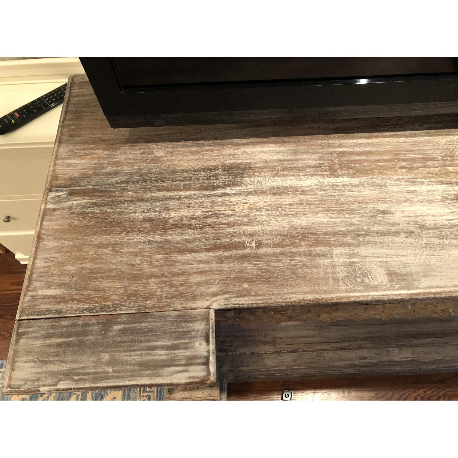 Arhaus Grey Stained Bookcase - image-7