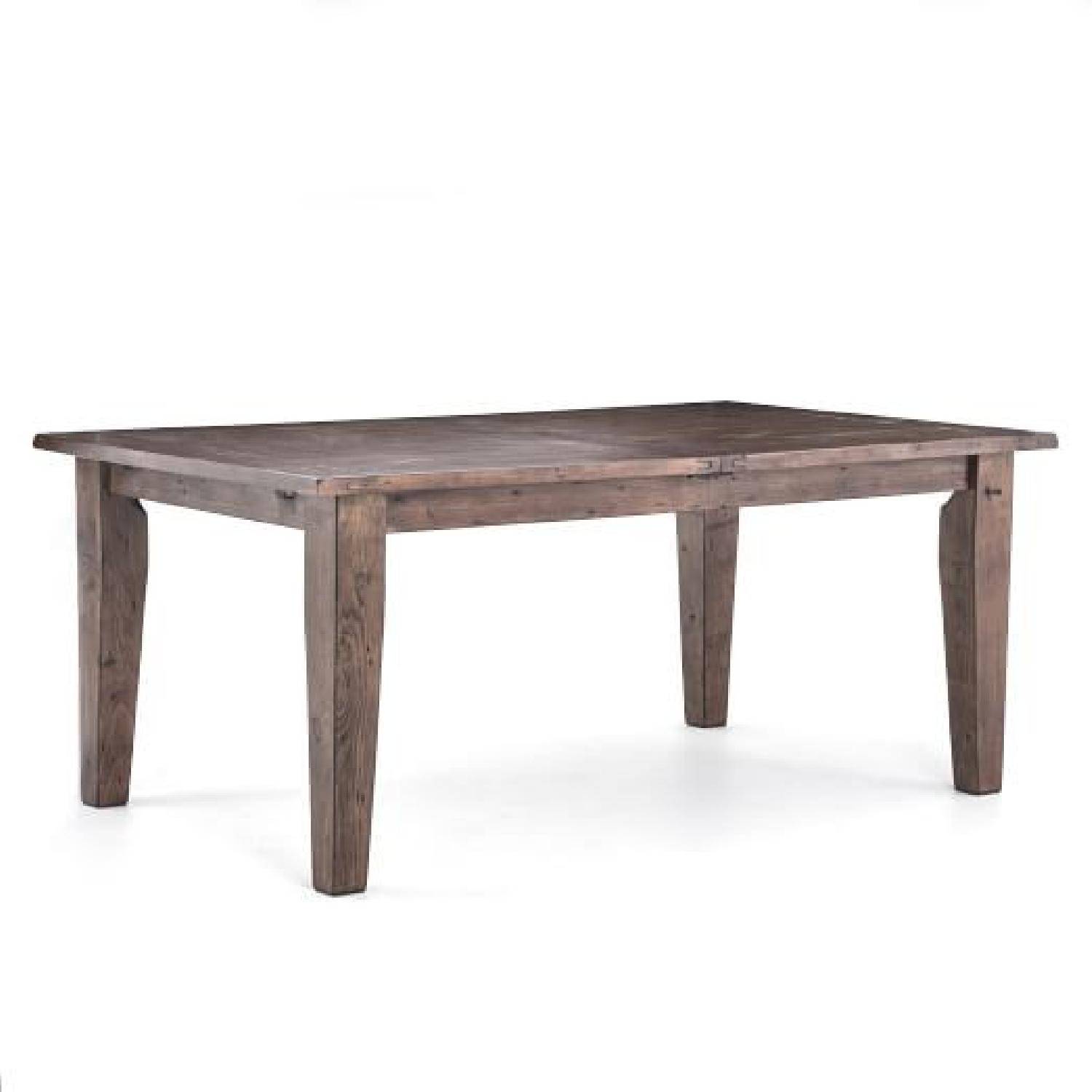 West Elm Farmhouse Expandable (60"-80") Dining Table - image-3