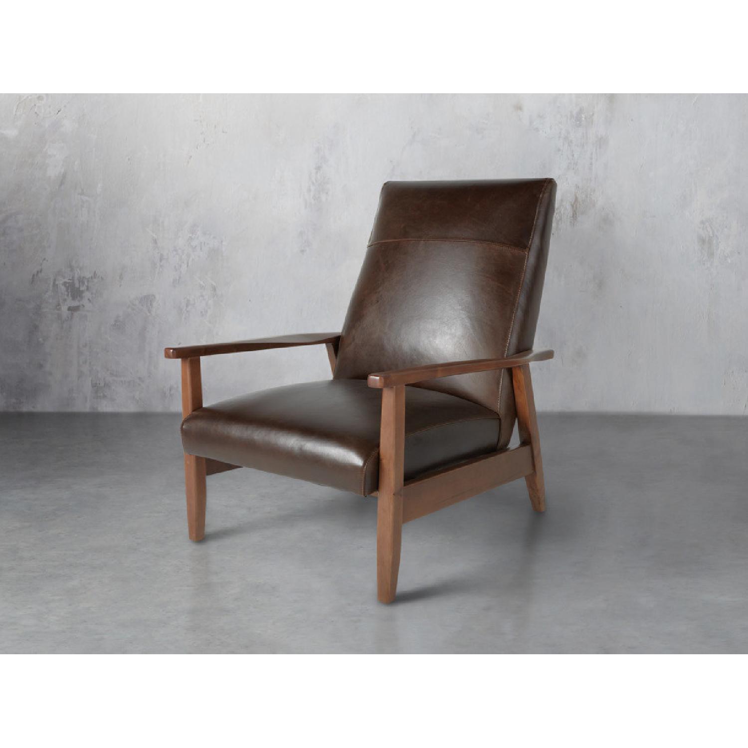 Arhaus Wordsmith Leather Recliner Chair - image-4