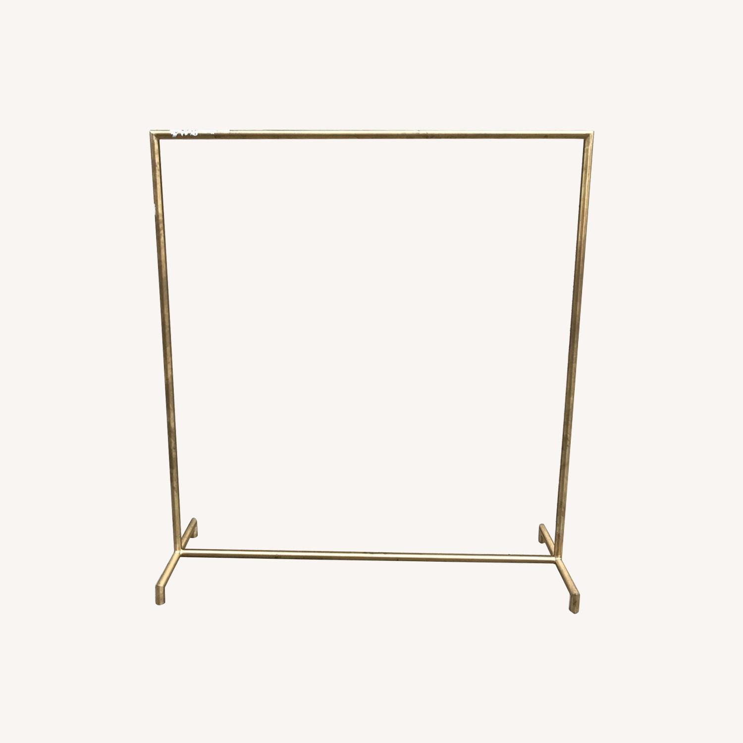Gold Clothing Rack AptDeco