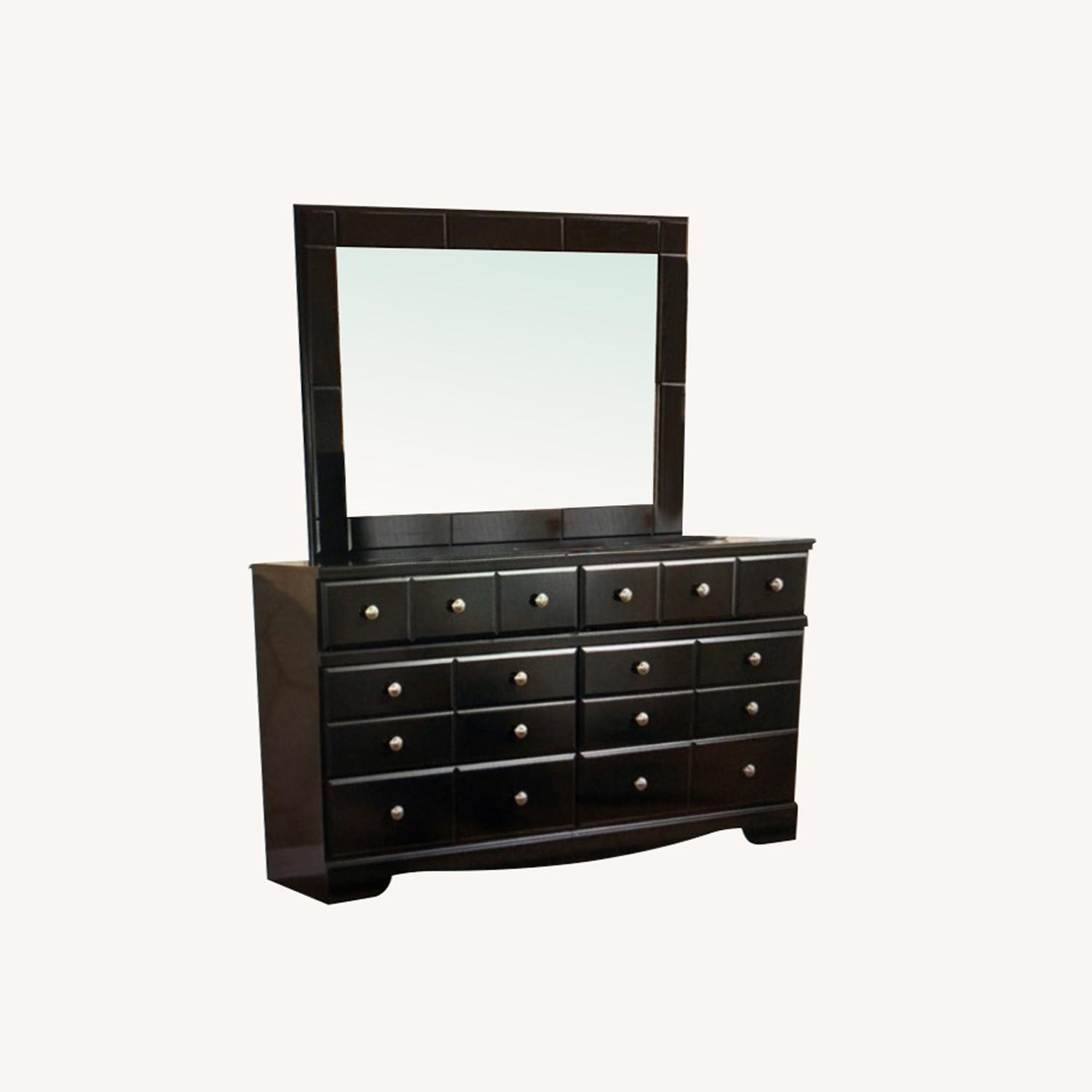 Ashley Shay Dresser and Mirror - image-0
