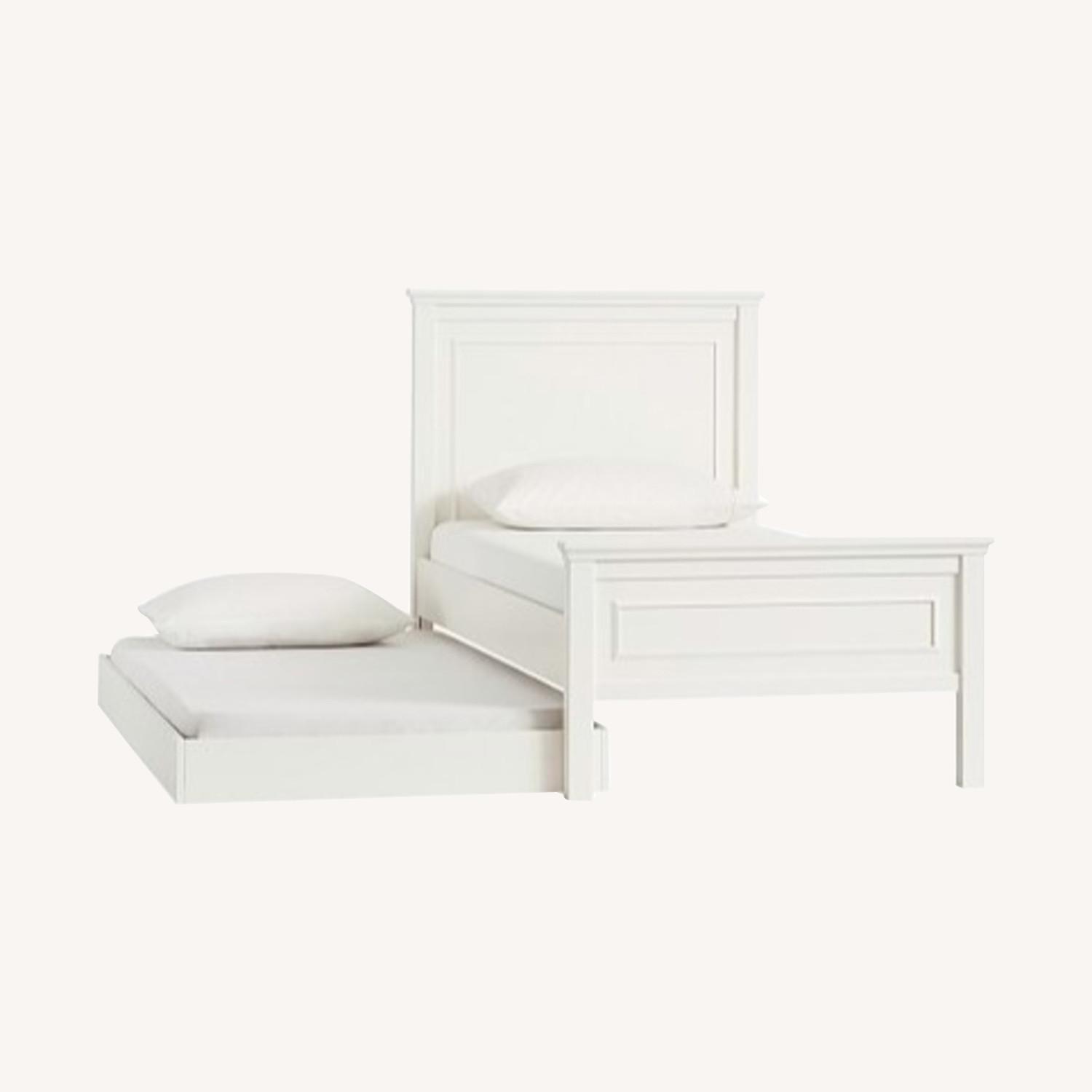 Pottery Barn Kids Fillmore bed and trundle AptDeco