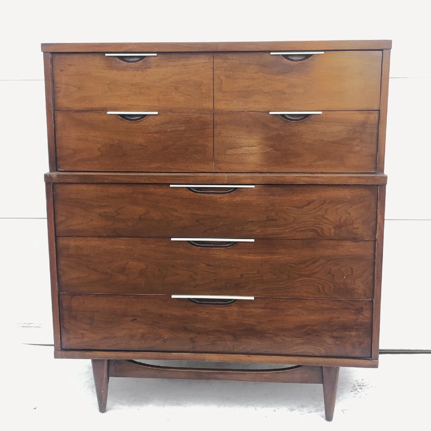 Mid-Century Modern Highboy Dresser by Kent Coffey - image-2