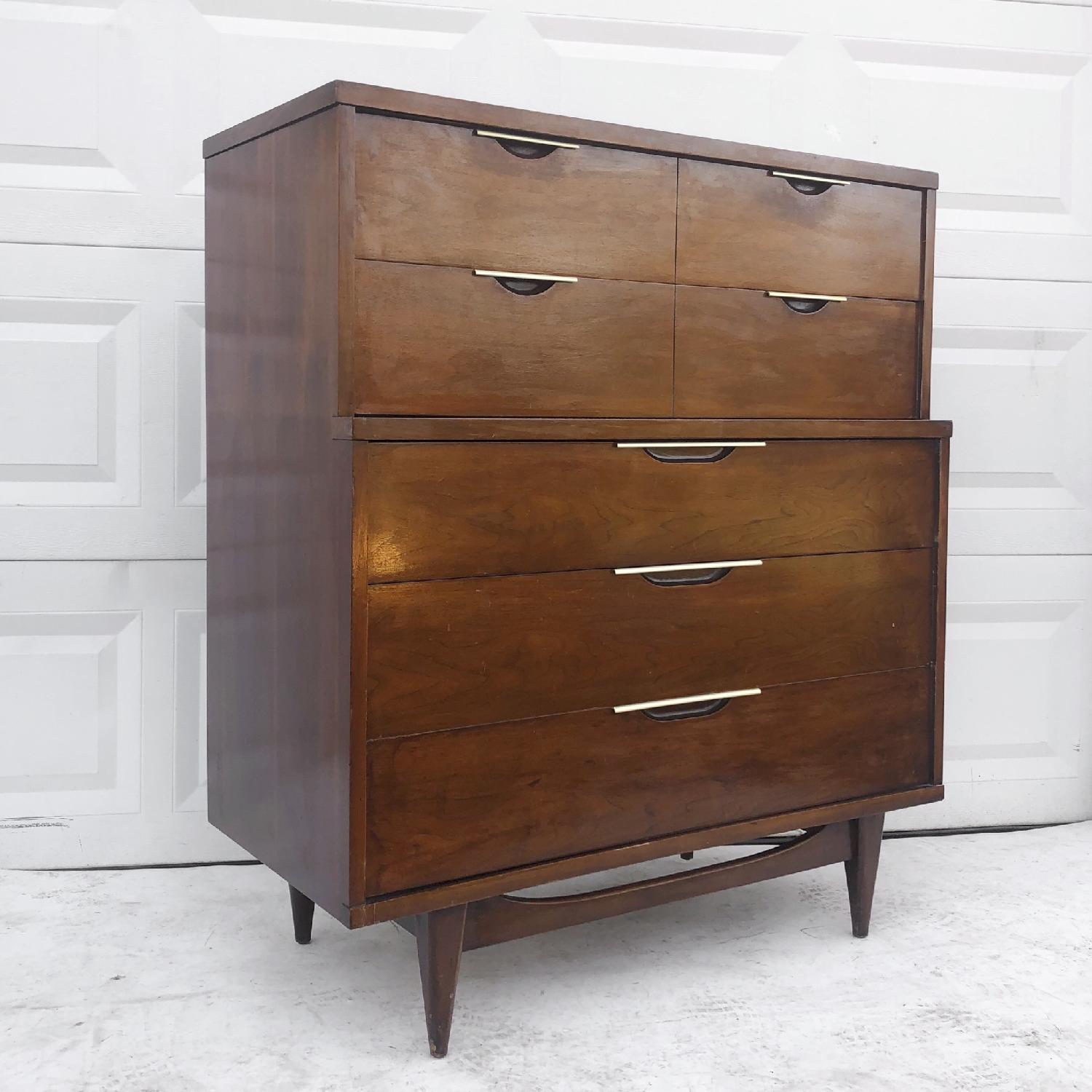 Mid-Century Modern Highboy Dresser by Kent Coffey - image-5