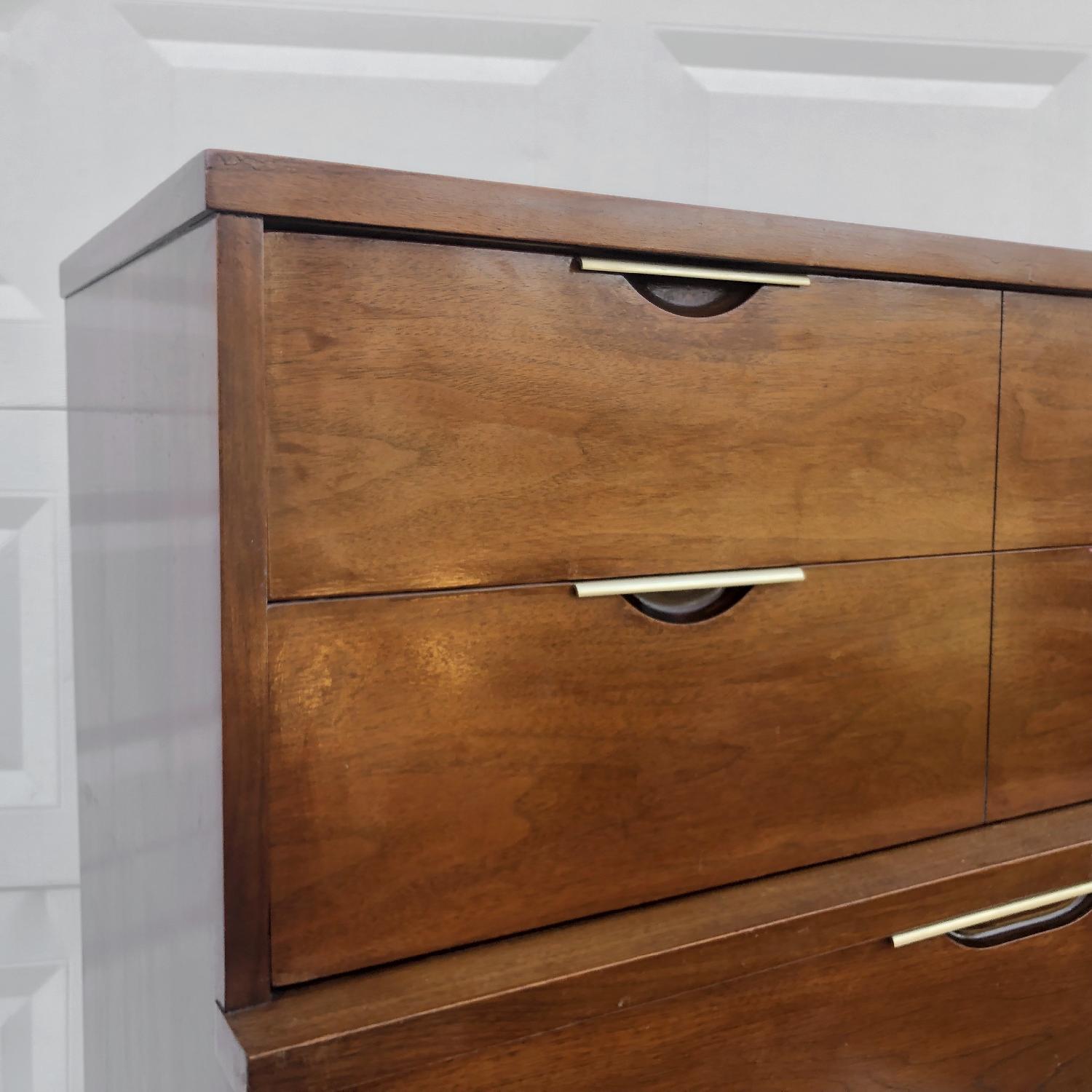 Mid-Century Modern Highboy Dresser by Kent Coffey - image-12