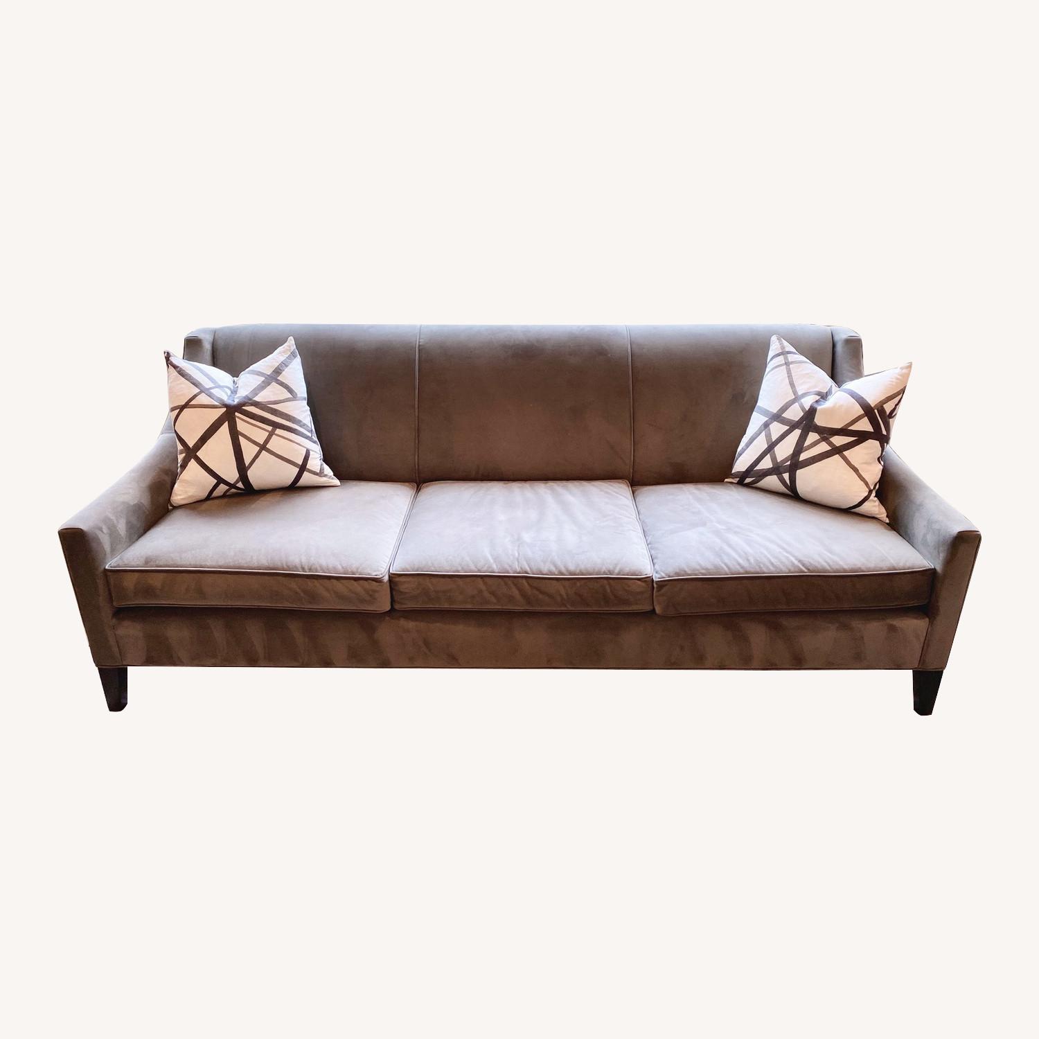 Mitchell Gold + Bob Williams Gray Sofas - image-0