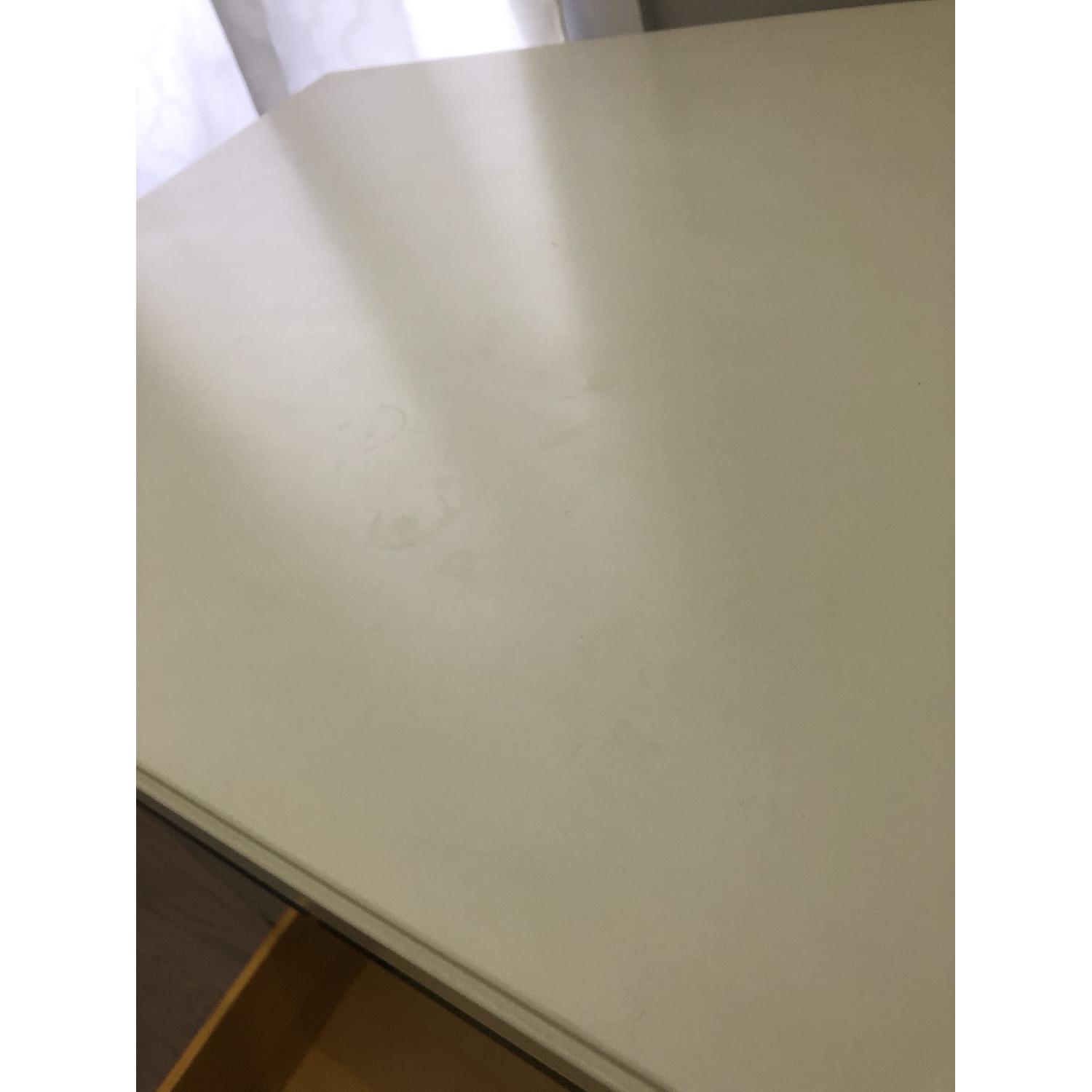 Pottery Barn Off-White Mirrored Dresser- Solid Wood - image-3