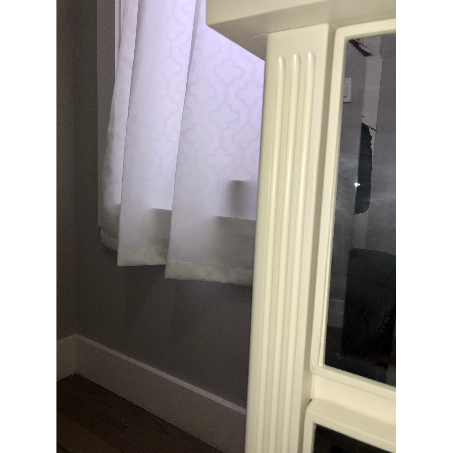 Pottery Barn Off-White Mirrored Dresser- Solid Wood - image-7