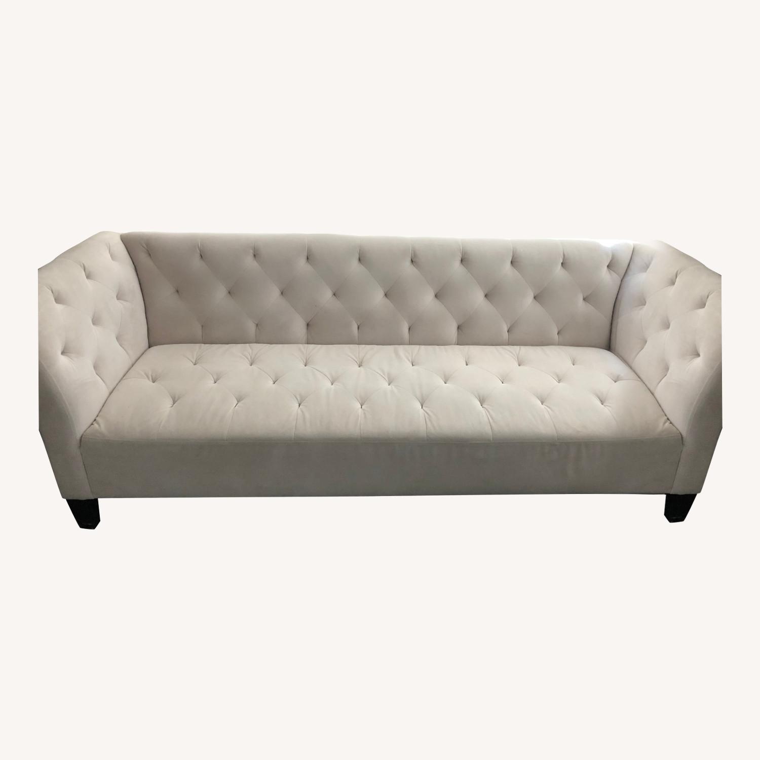 Ivory Fabric Two-piece sofa set - image-0