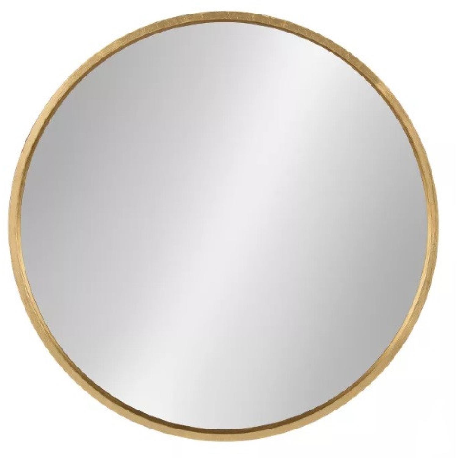Target Travis Round Mirror 25" Kate & Laurel AptDeco