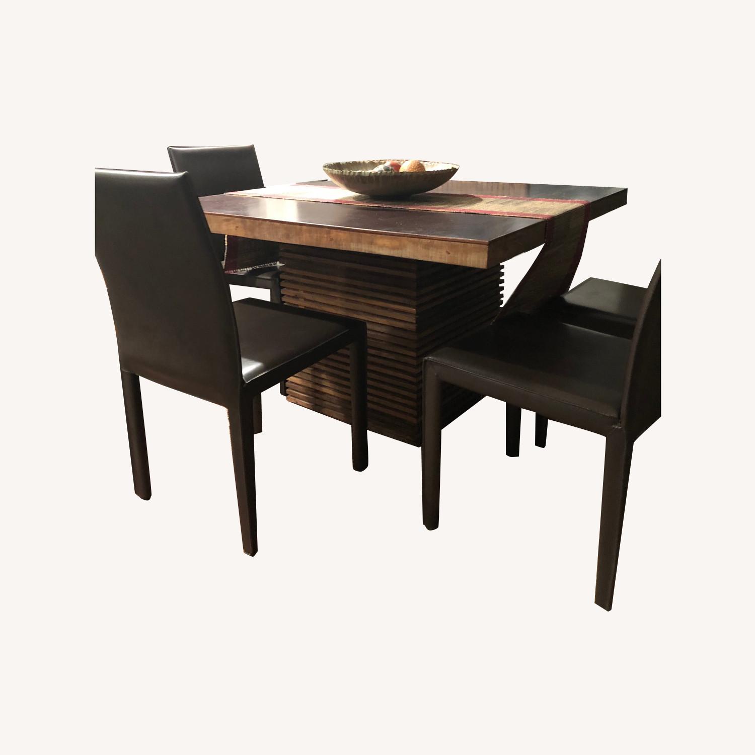Crate & Barrel Dining Table - image-0