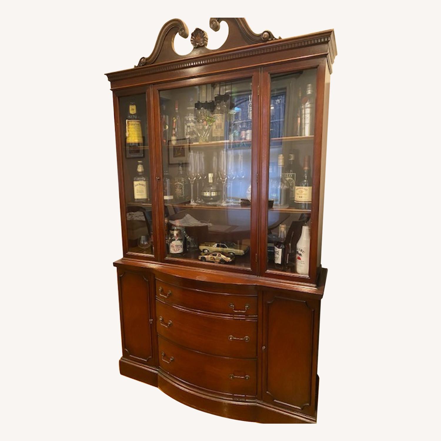 Antique China Cabinet - image-0