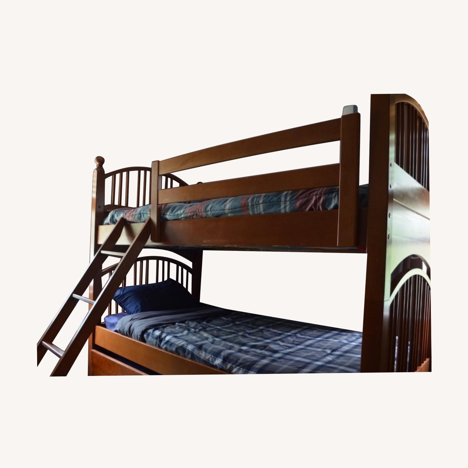 Stanley Bunk Bed w/ Trundel - AptDeco
