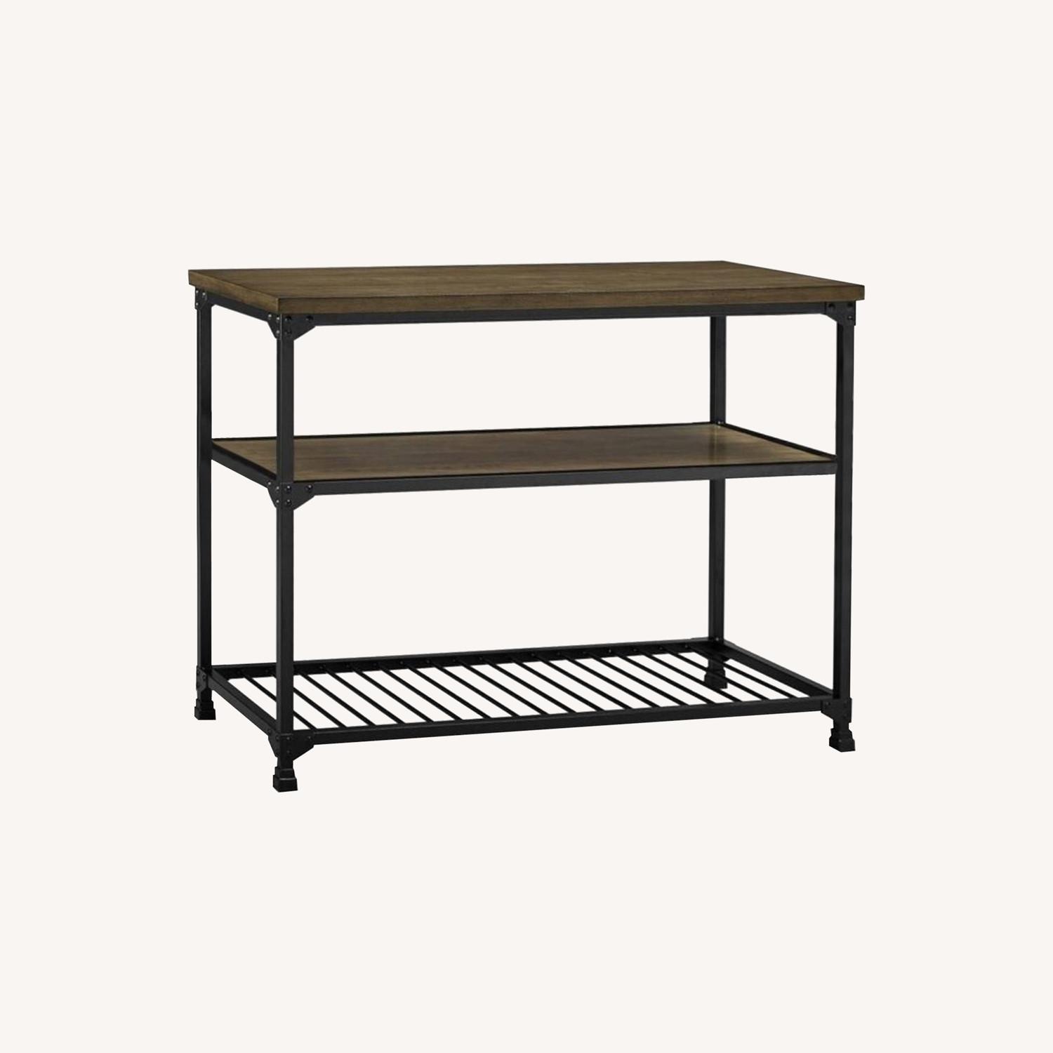 Beautiful Industrial Prep Table - image-1