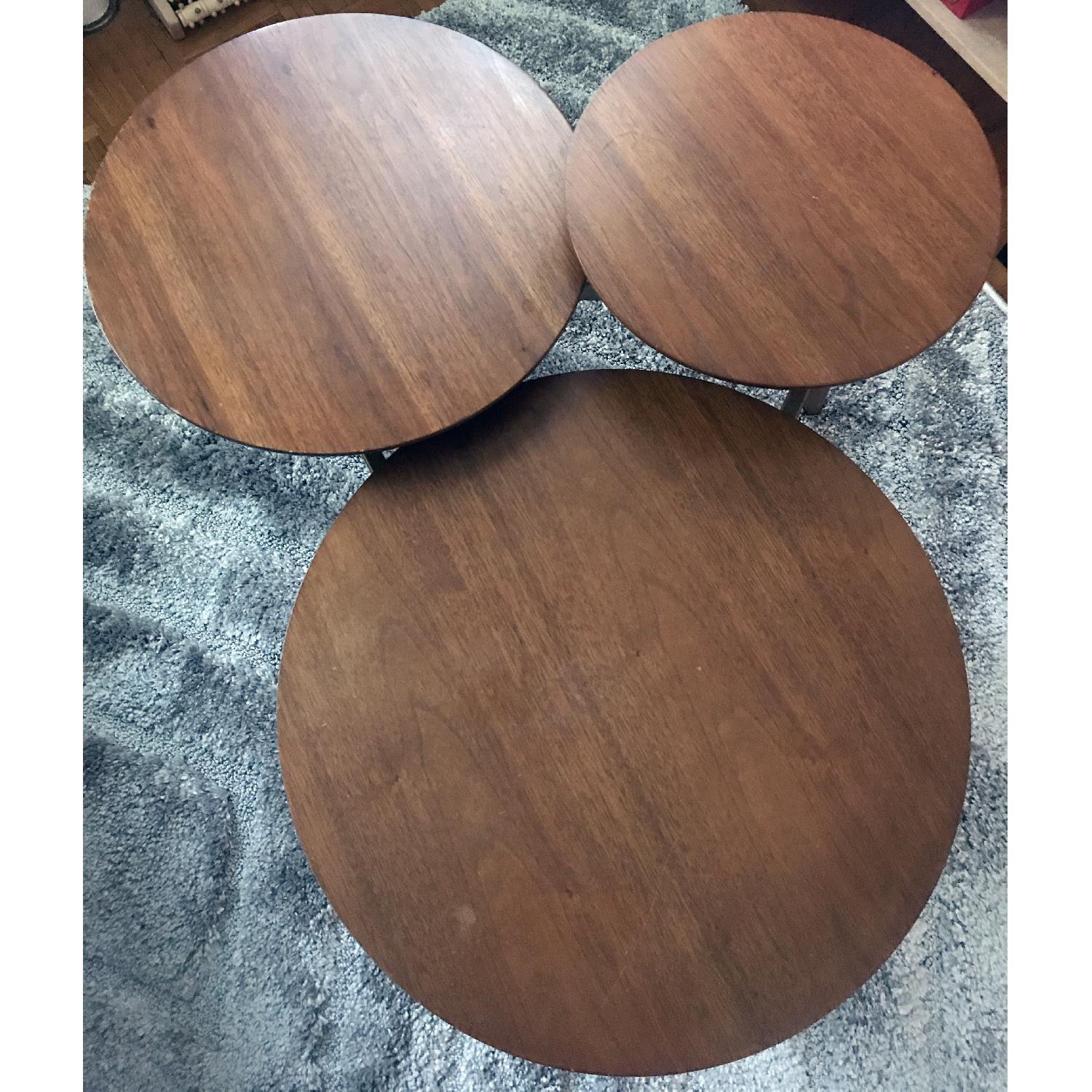 Mid Century Modern Tri level Coffee Table - image-2