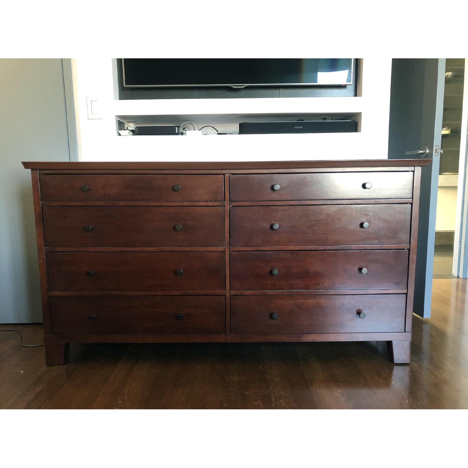 Pottery Barn Valencia Extra Wide 8 Drawer Dresser AptDeco