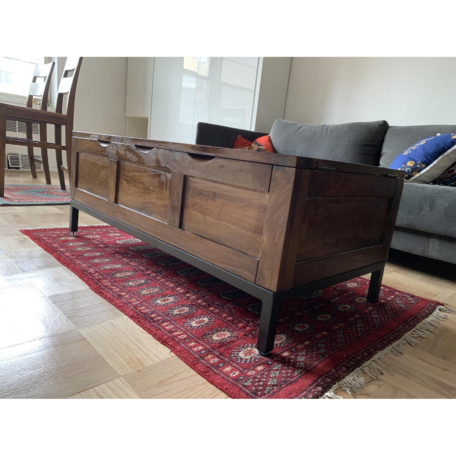 Tucker Grey Rectangular Trunk - image-1