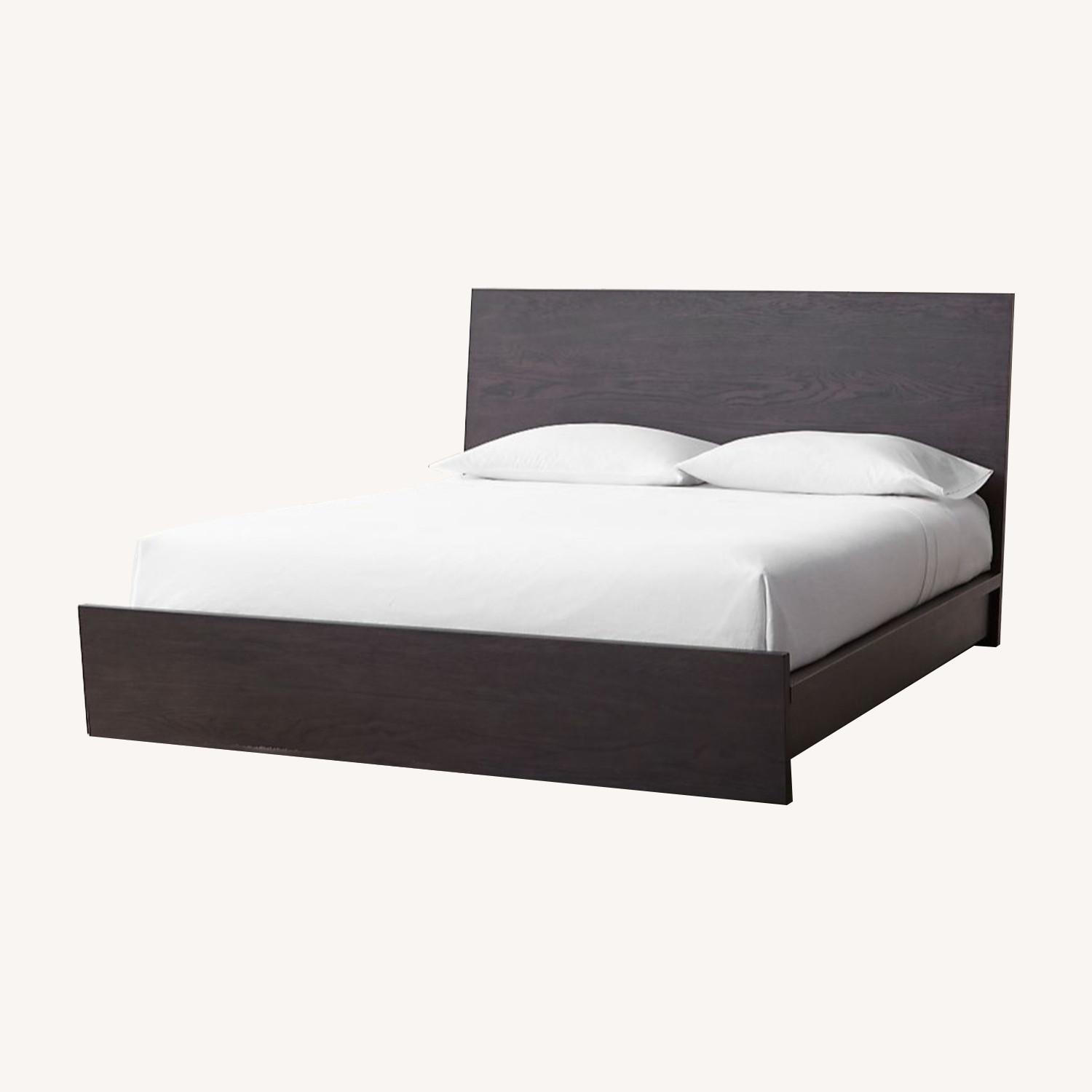 Crate Barrel Reed Queen Bed
