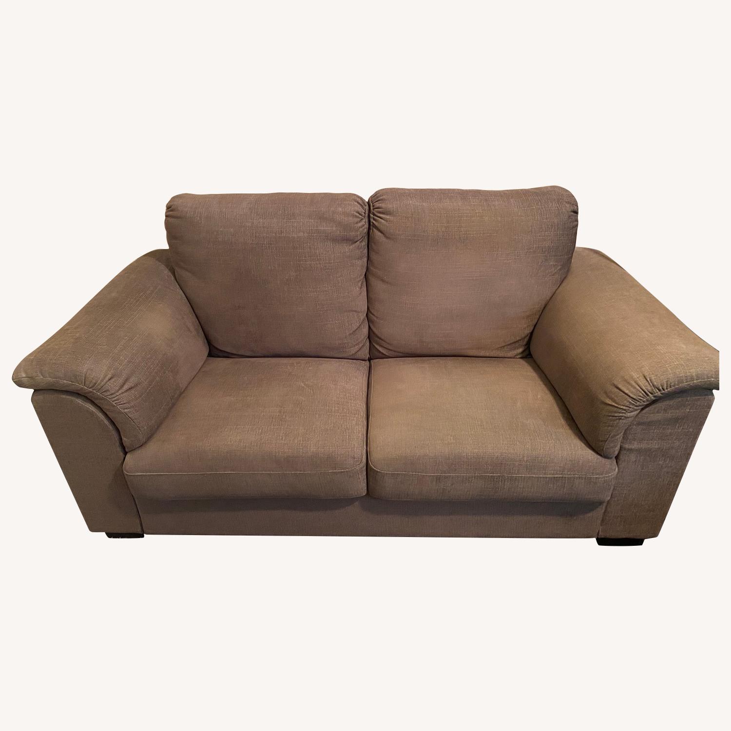 IKEA Gray Loveseat - image-0