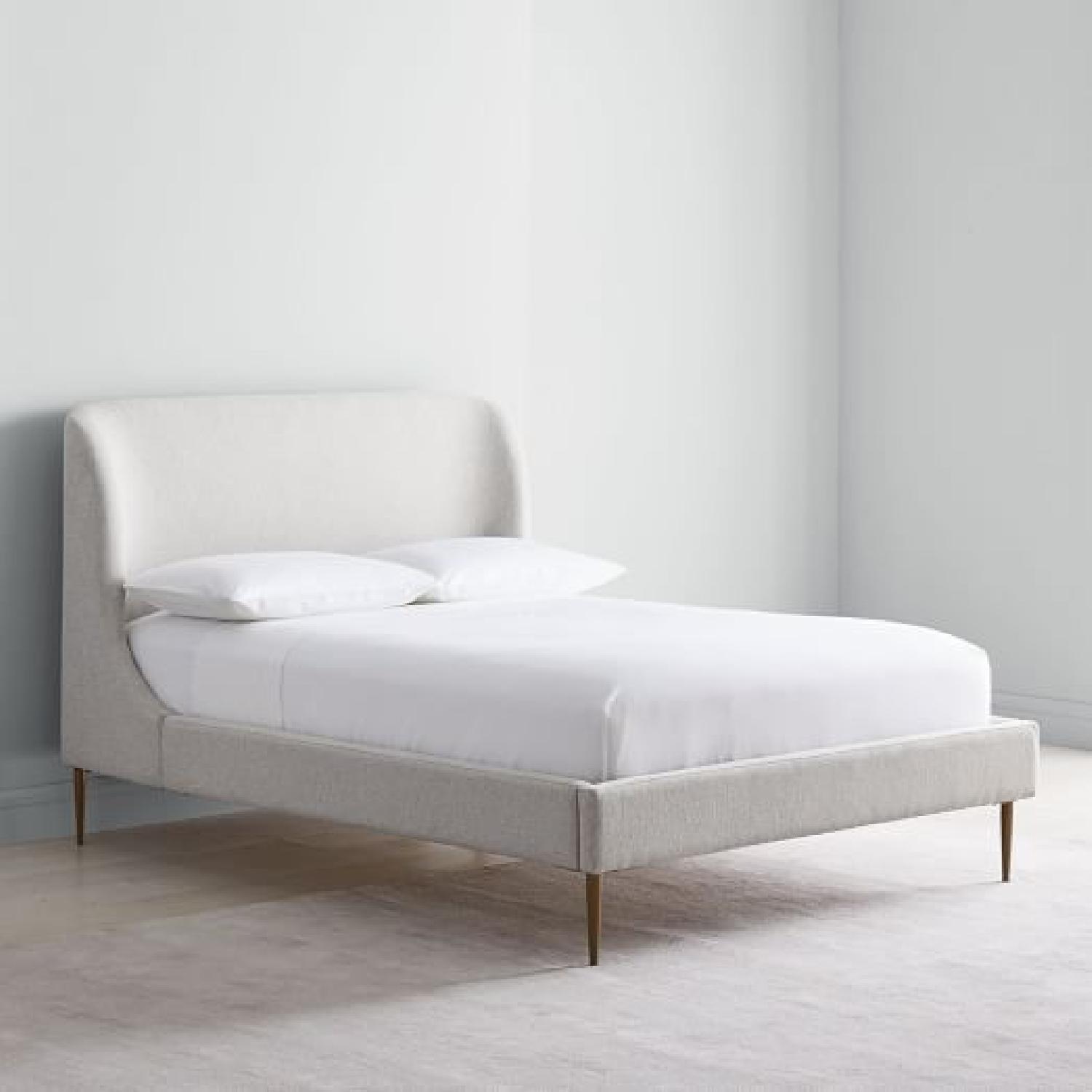 West Elm Lana Grey Queen Bed - image-4