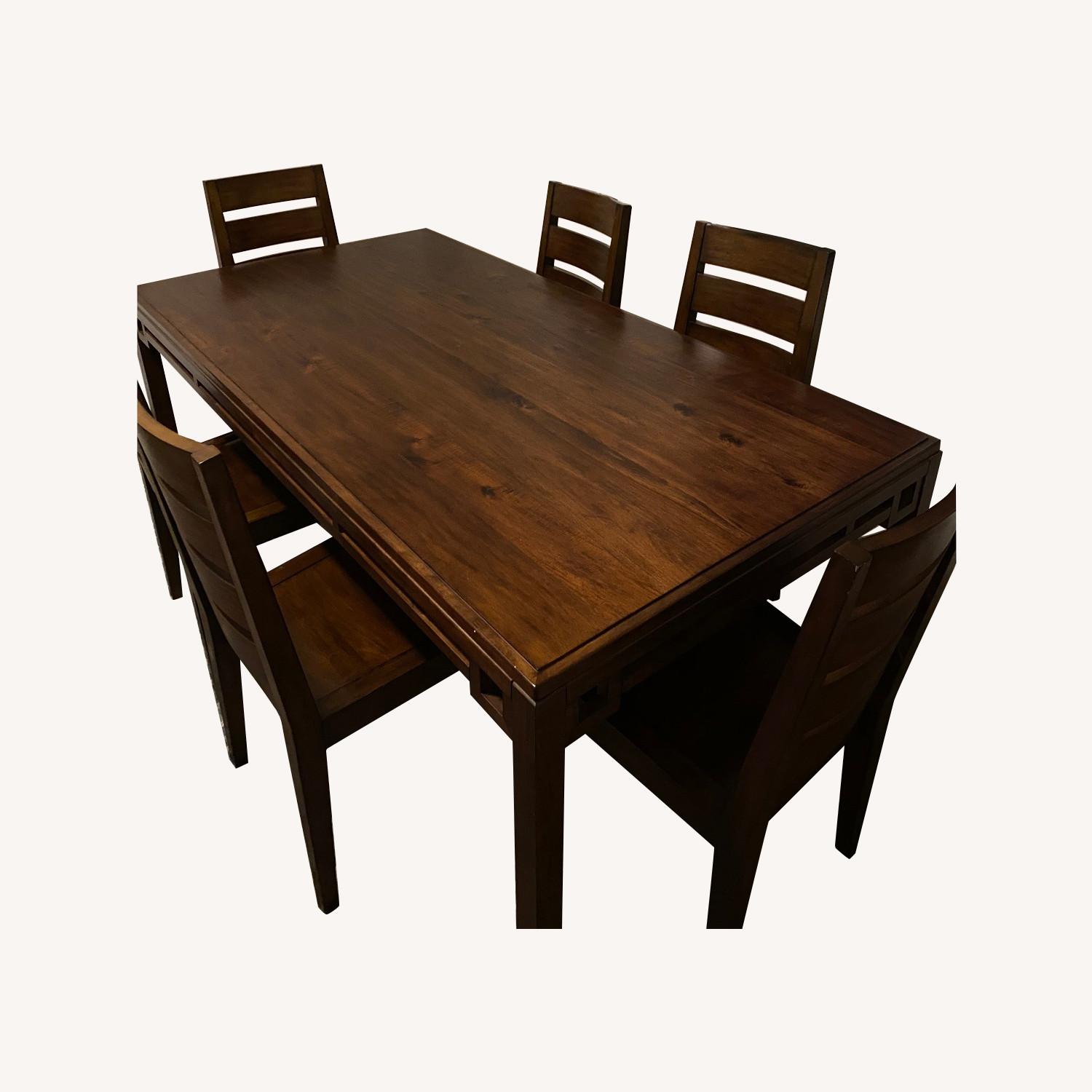 West Elm Dining Table & Chairs AptDeco