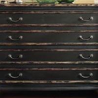 black dresser pottery barn CBJCBJ 31.5" 5 Drawers Dressers, Large Floor Mid-Century Chest of Draw  HLR