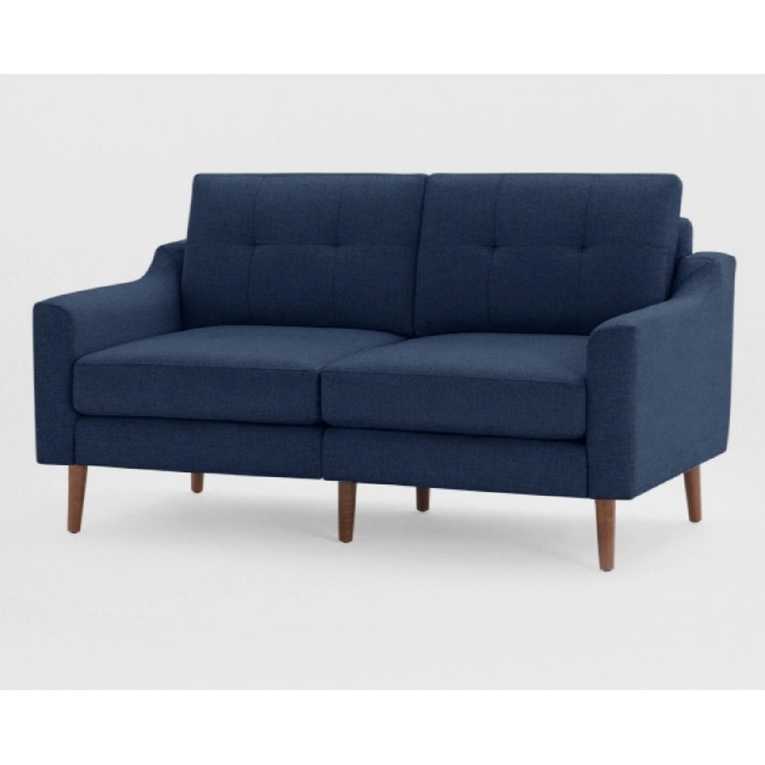 Burrow Navy Loveseat - image-3