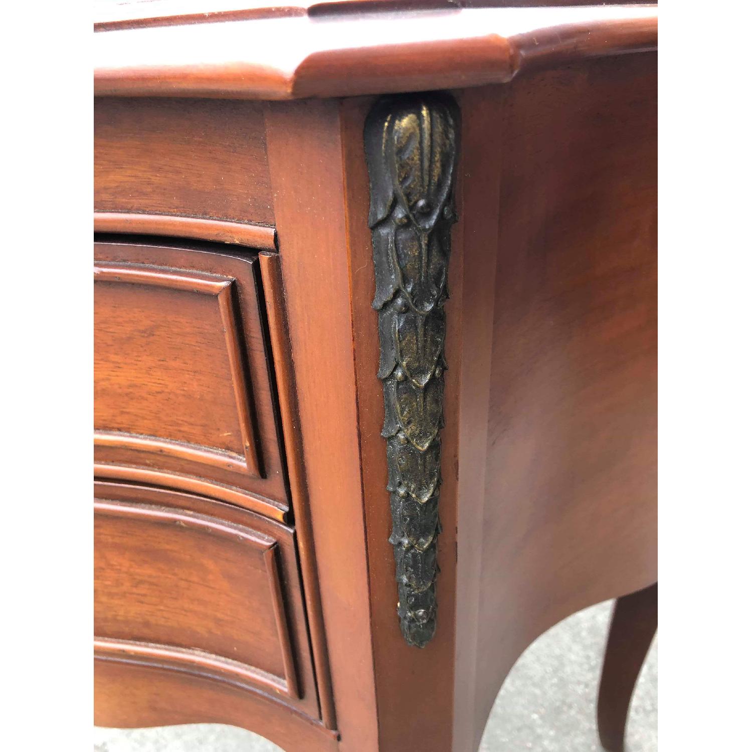 Vintage Louis XV Style Decorated With Brass Nightstand - image-12