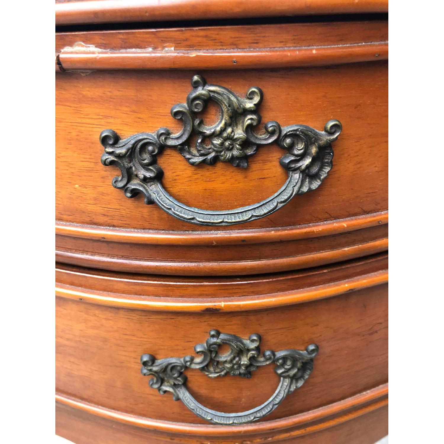 Vintage Louis XV Style Decorated With Brass Nightstand - image-15