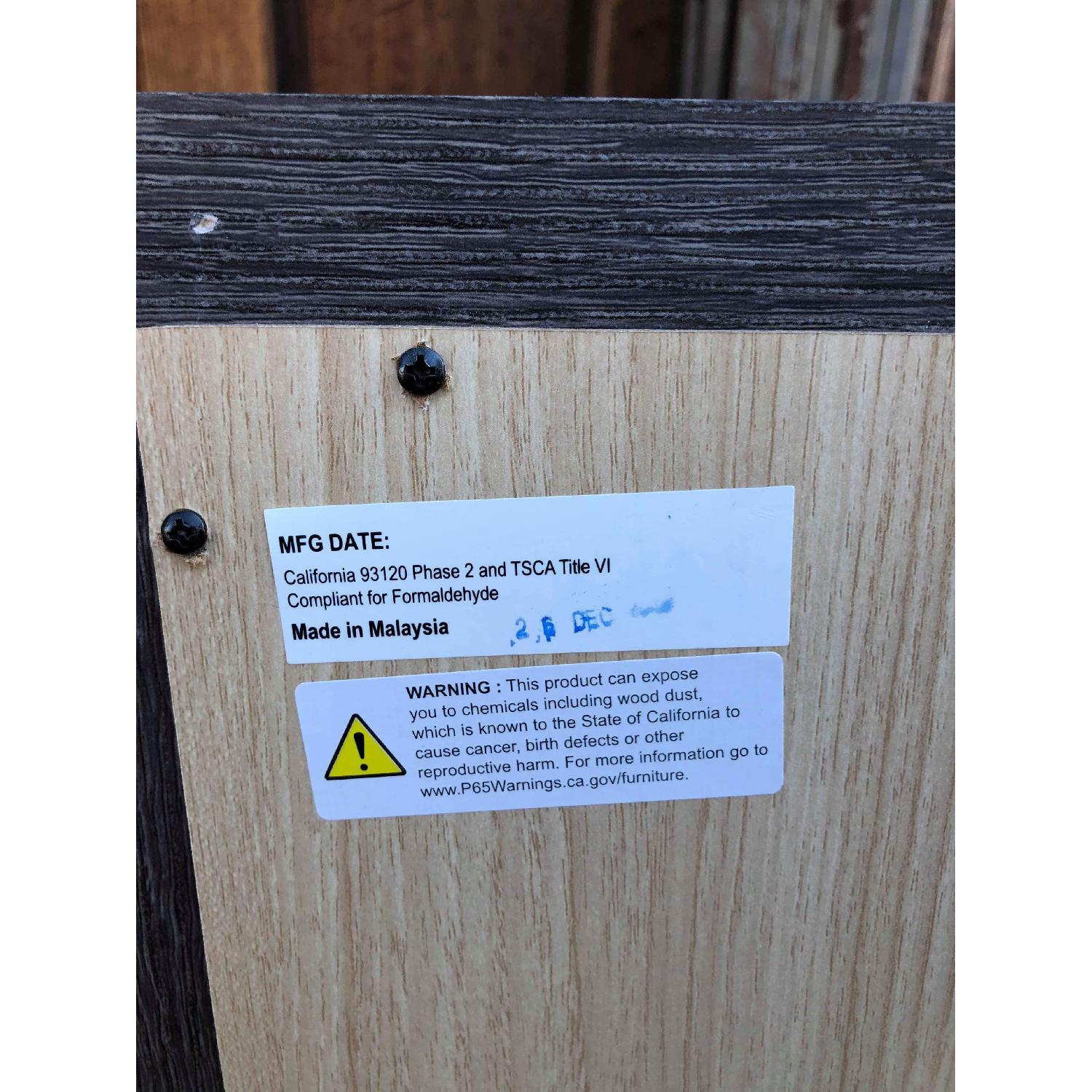 Grey Dresser w /Mirror - image-9