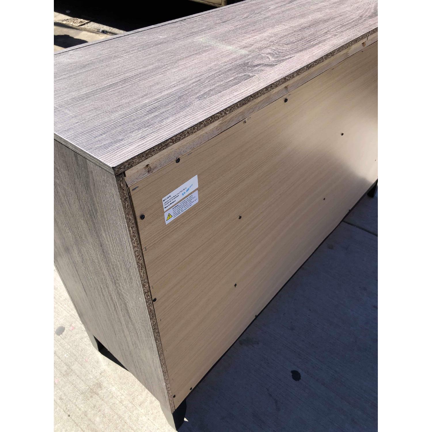 Grey Dresser w /Mirror - image-12