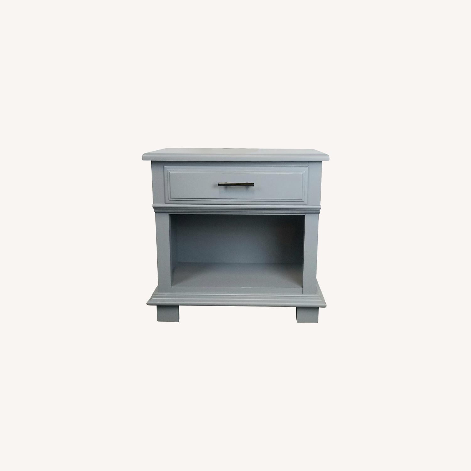 Country Modern Grey Nightstand - image-3