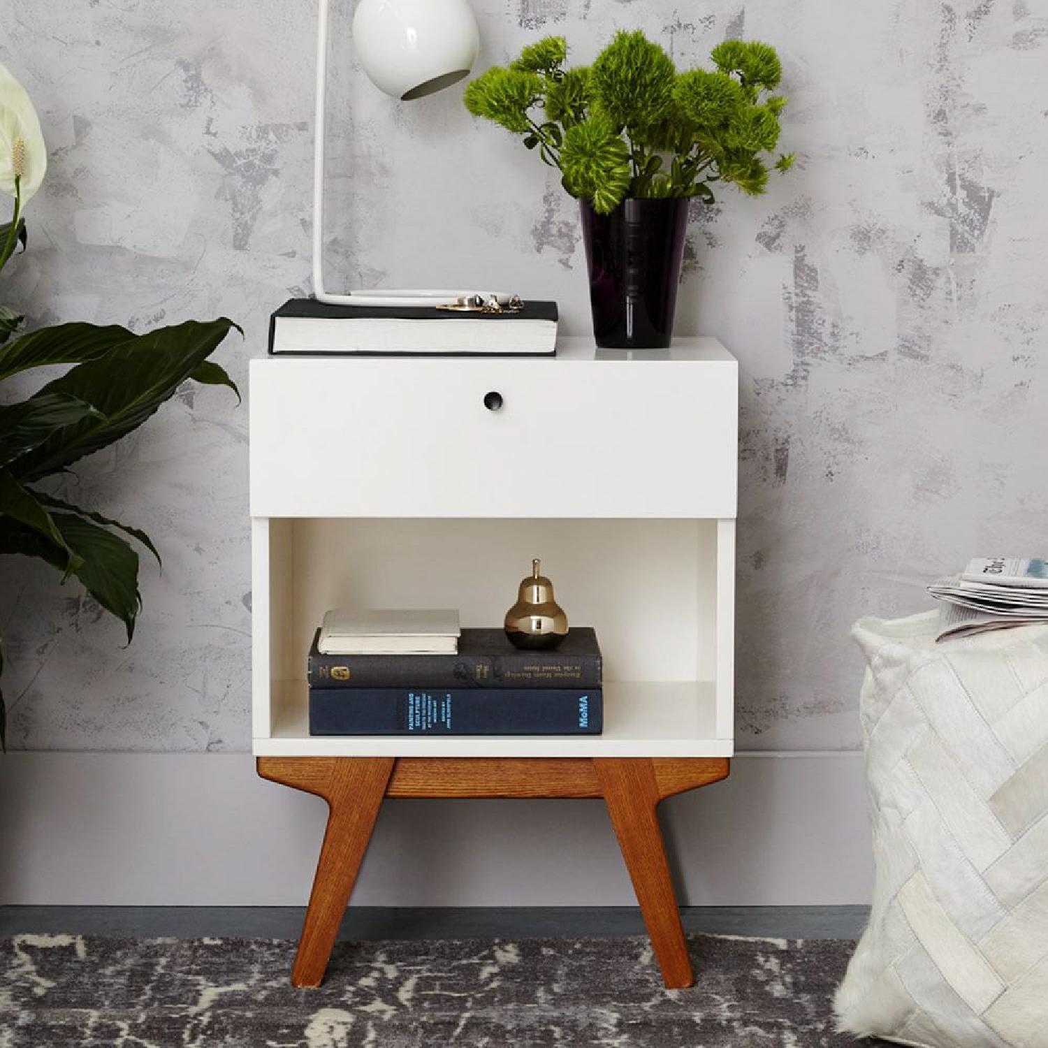West Elm Modern Nightstand - image-4