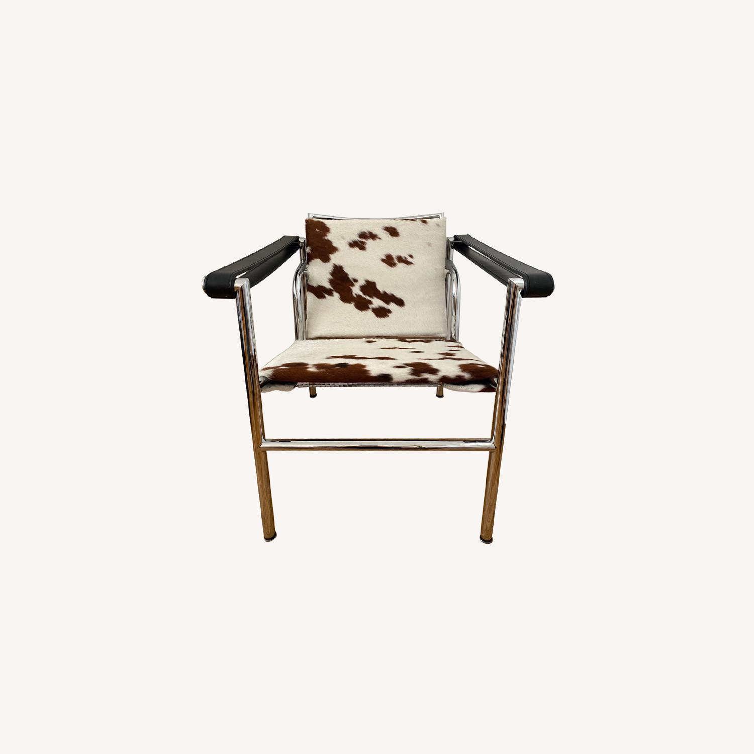 Wassily Inspired Cowhide Chair AptDeco