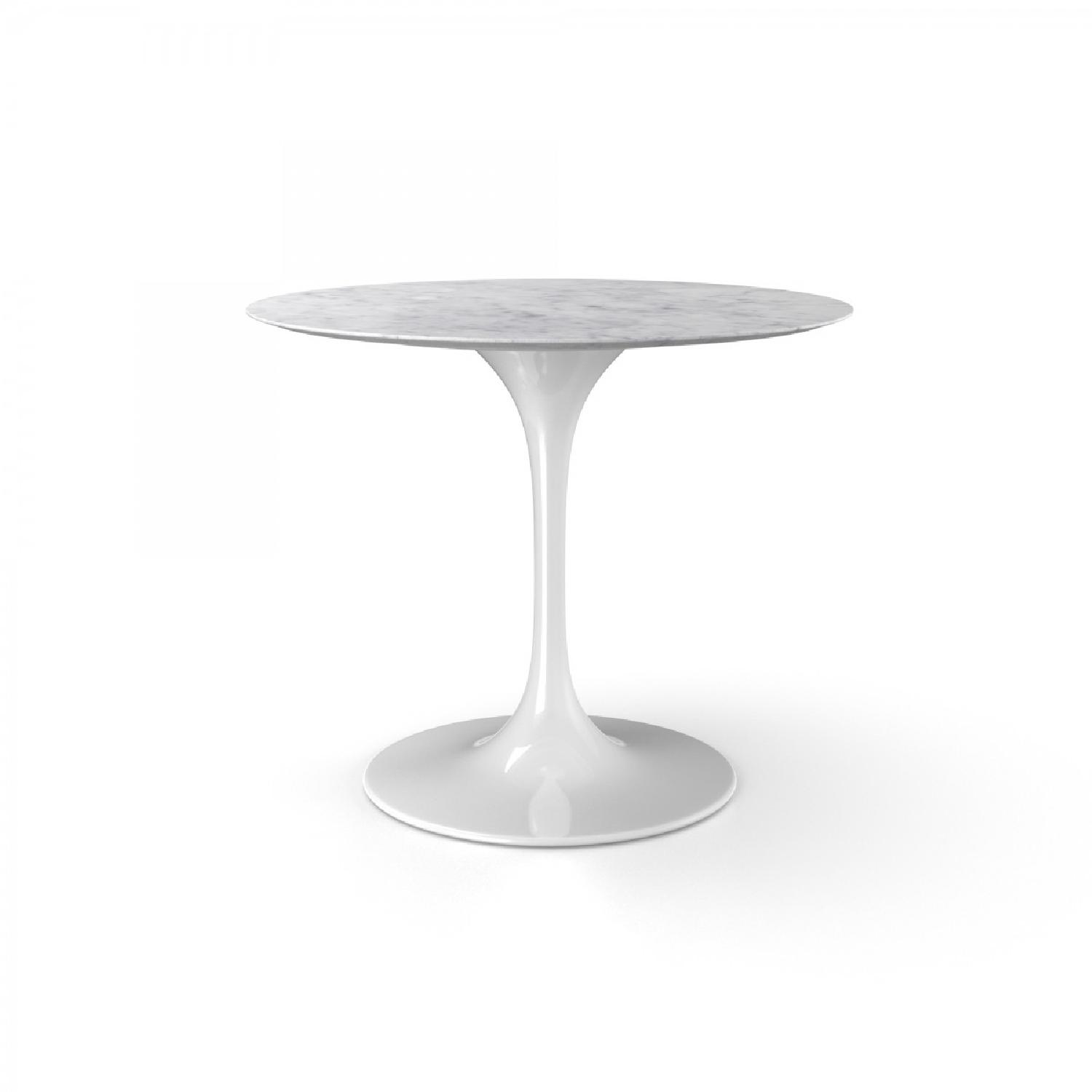 Bloom Oval Marble Dining Table - image-5