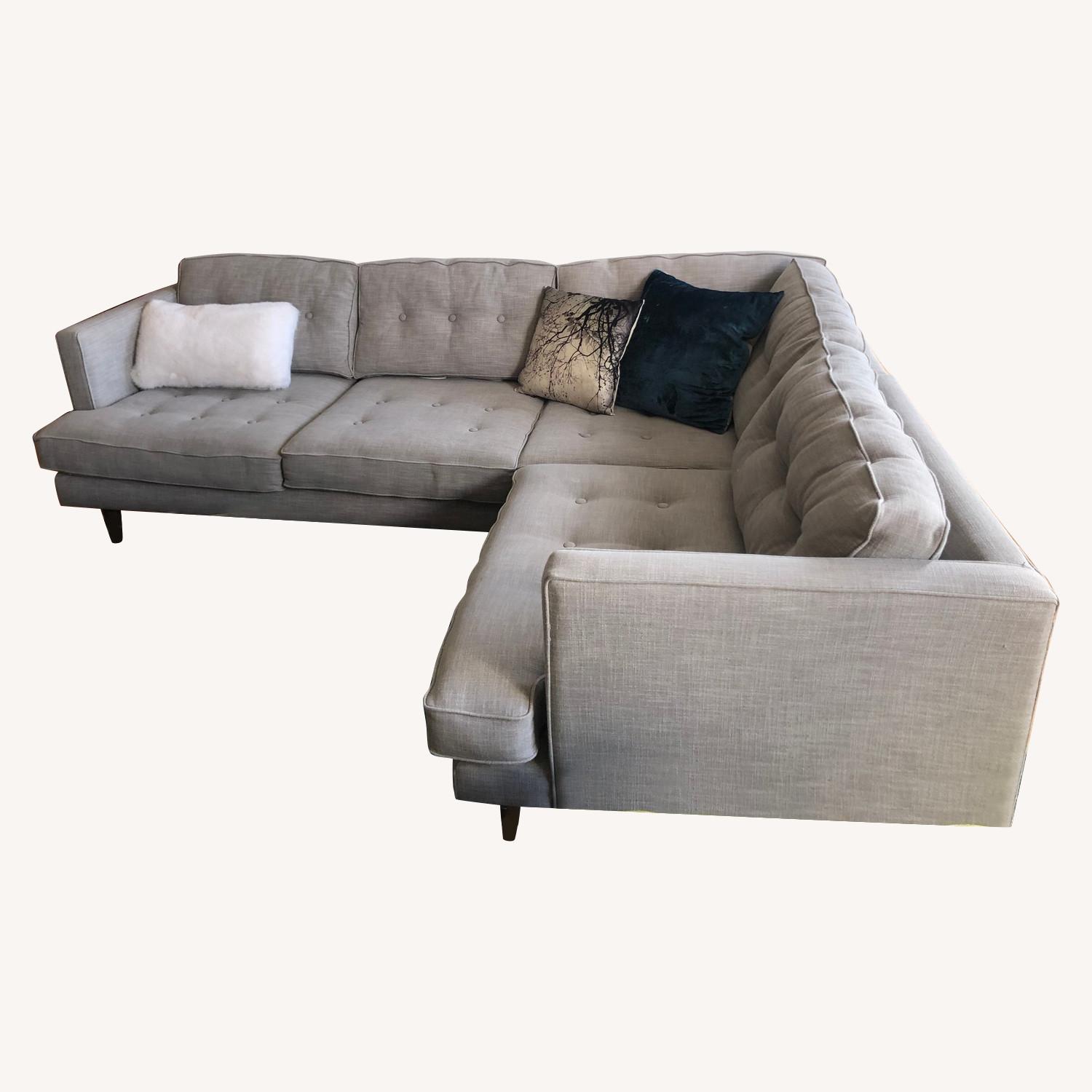 West Elm Sectional Sofa AptDeco