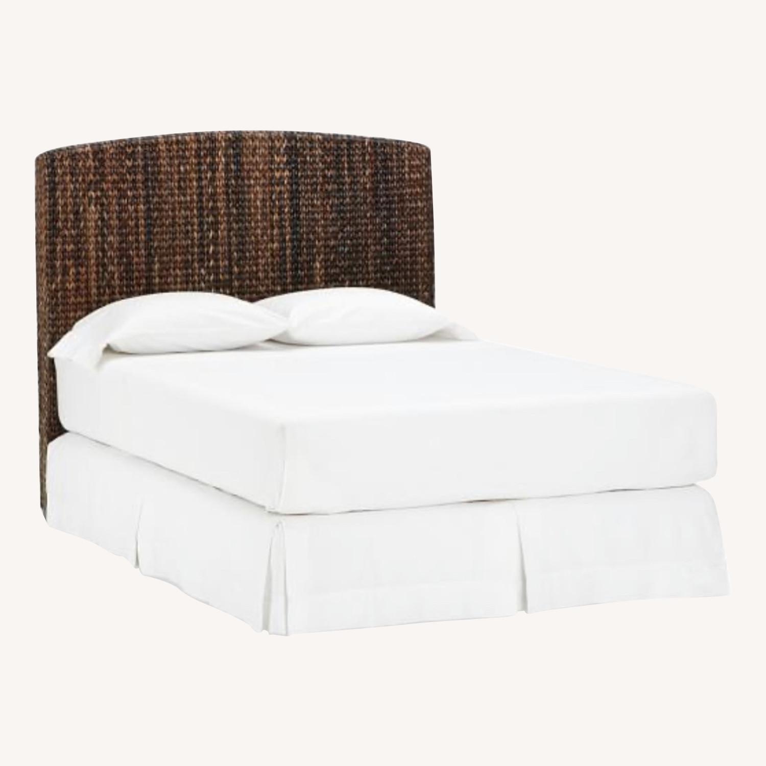 Pottery Barn Seagrass Headboard - image-0
