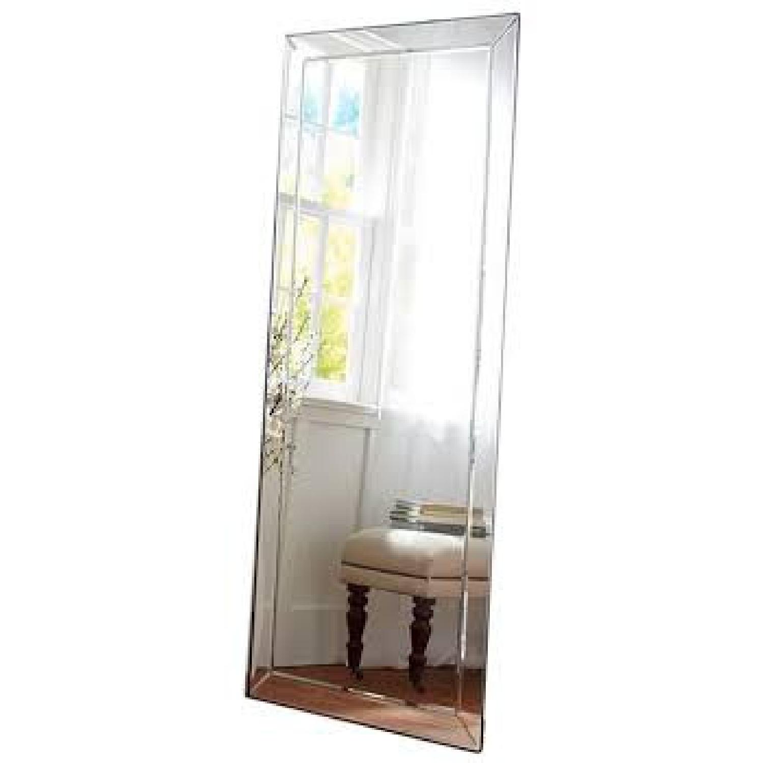 Pottery Barn Astor Floor Standing Mirror AptDeco