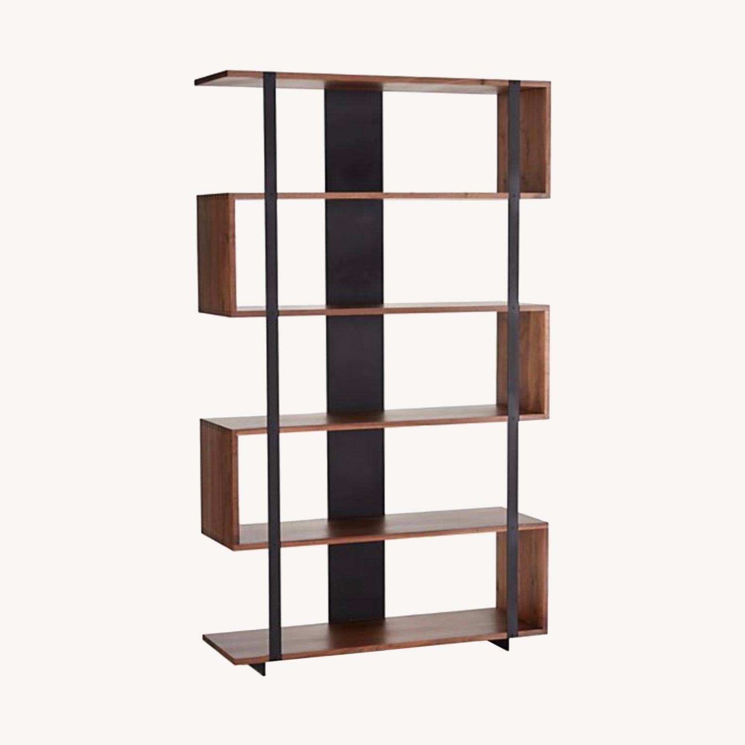 Crate & Barrel Austin Divider Bookcase - image-0