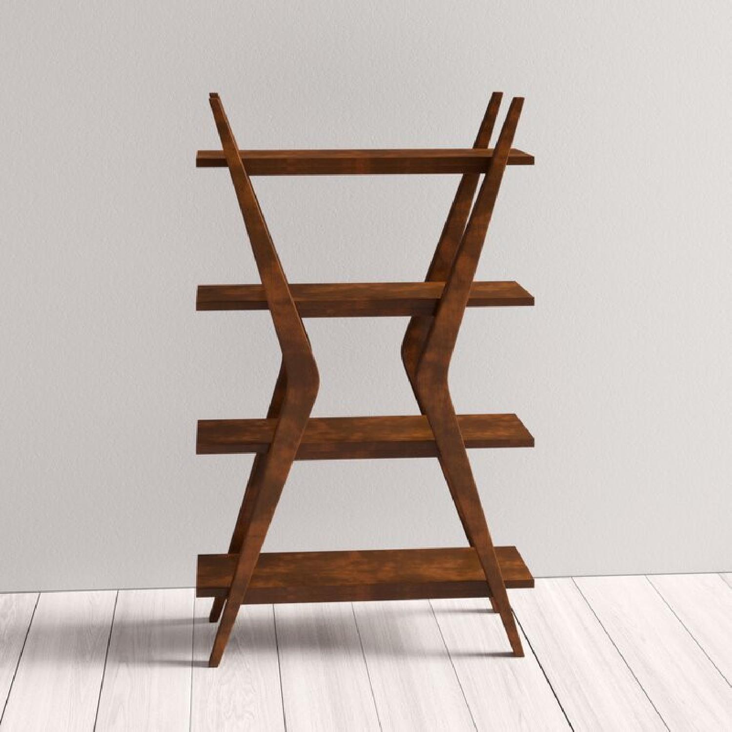 AllModern Midcentury Boomerang Bookshelf - image-4