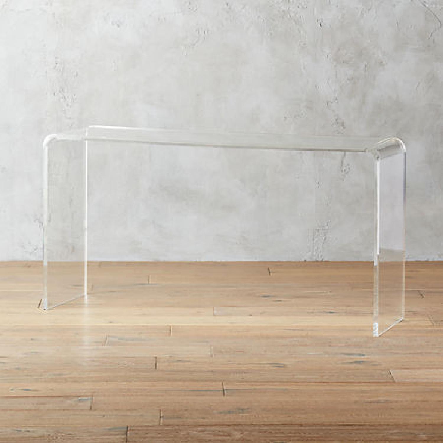 CB2 Acrylic Bench - image-5