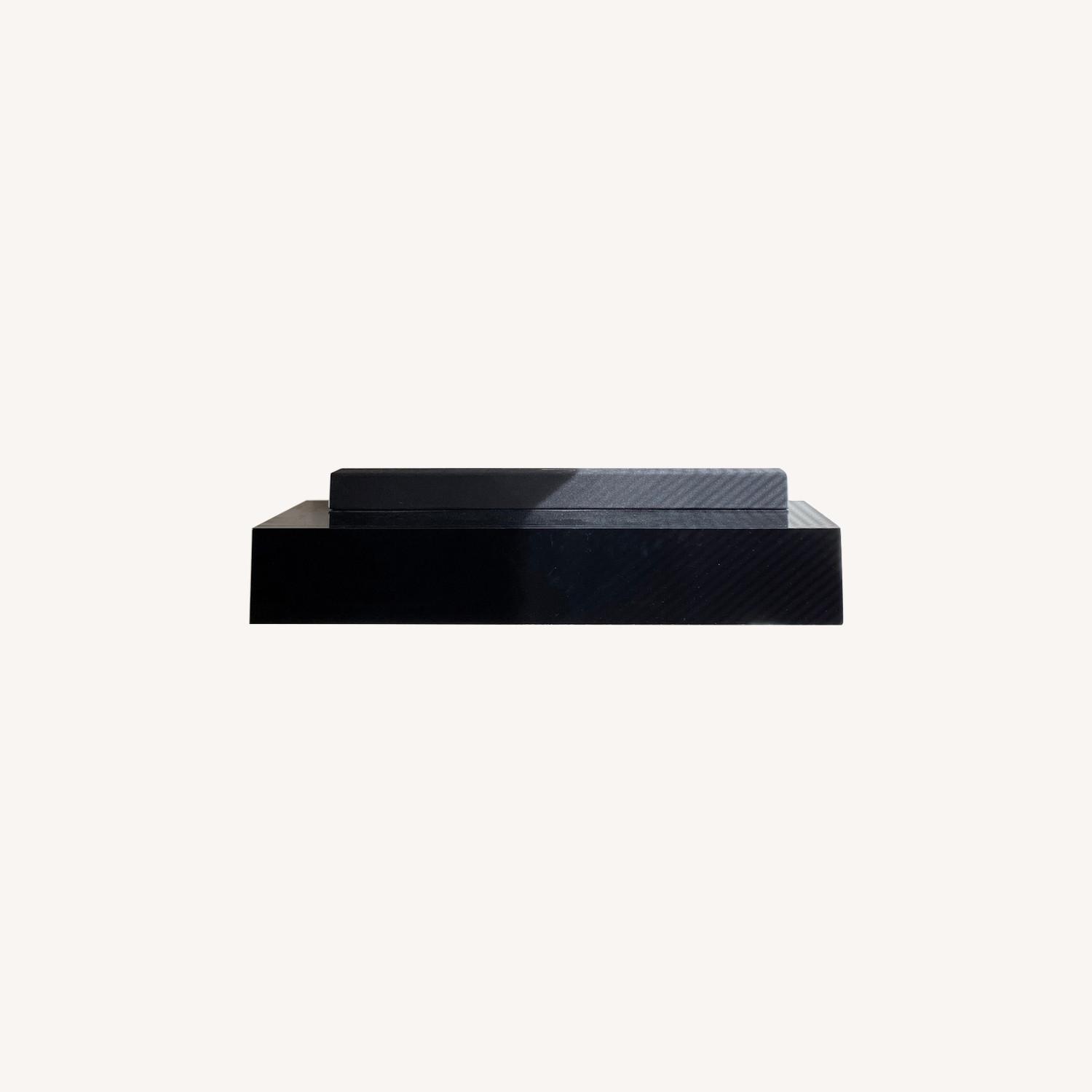Custom Black Lacquered Floating TV Unit - image-3